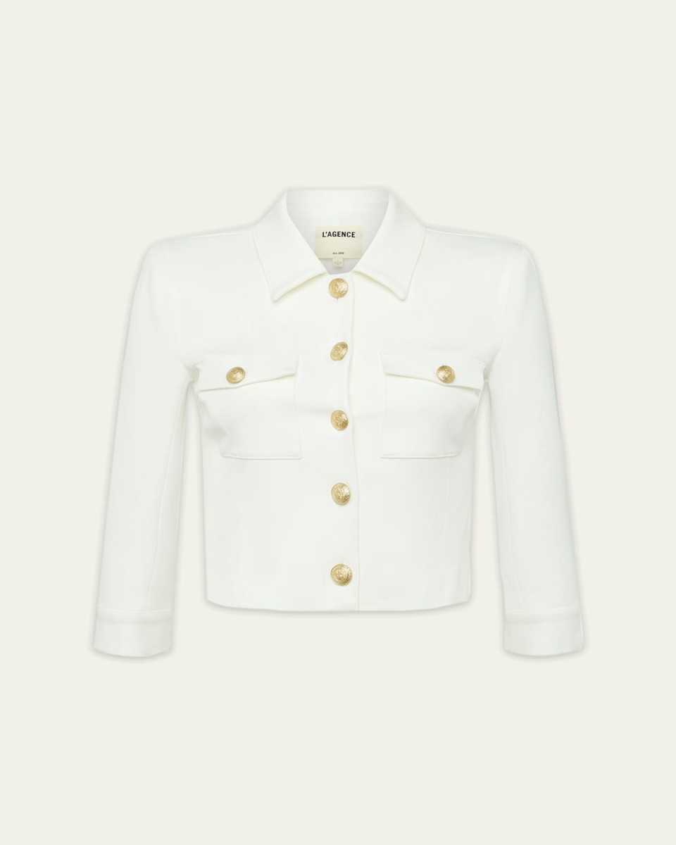 Kumi Cropped Fitted Jacket