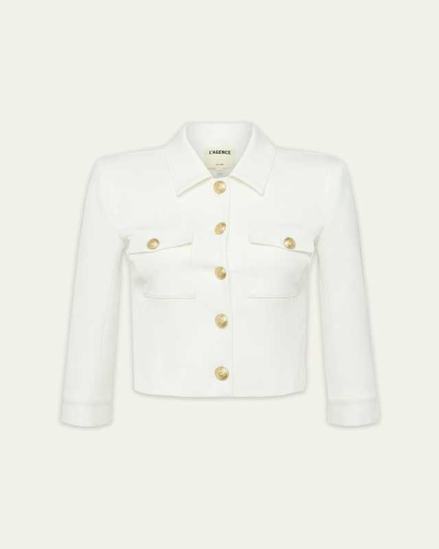Kumi Cropped Fitted Jacket