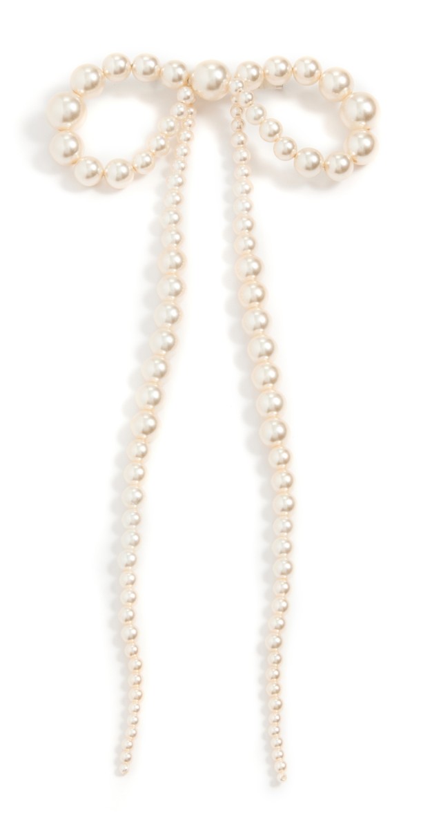 Jennifer Behr Presley Brooch Pearl