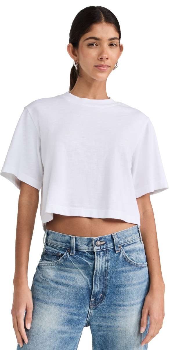 Cotton Citizen The Tokyo Crop Tee White