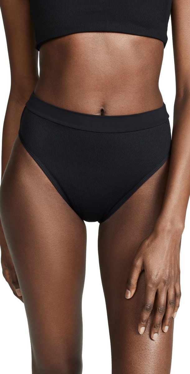 LSPACE Ridin' High Frenchi Bikini Bottoms Black