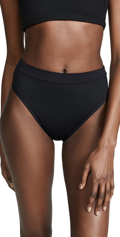 LSPACE Ridin' High Frenchi Bikini Bottoms Black