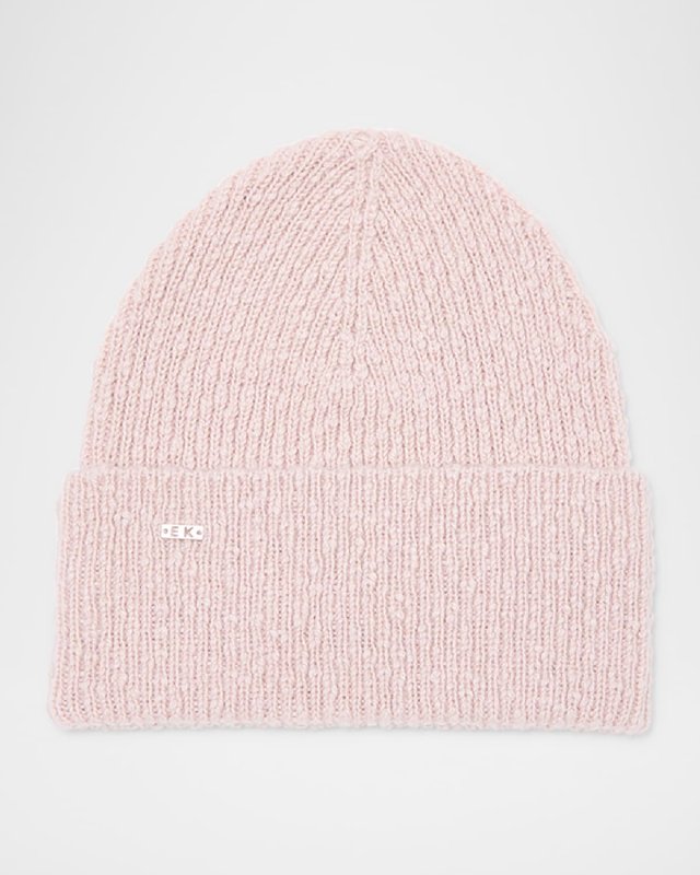Frances Ribbed Cashmere Beanie