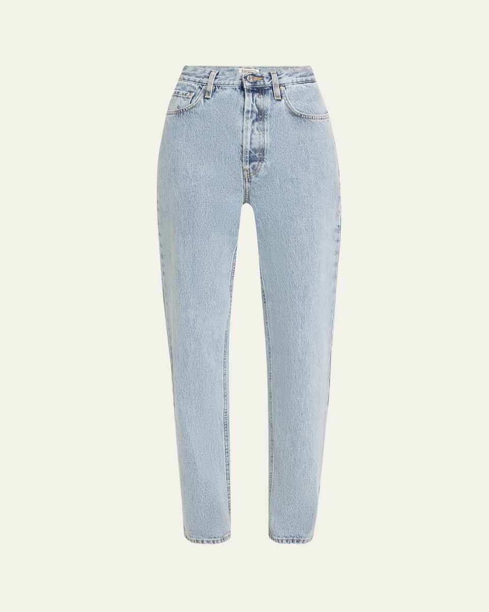 Classic Cut Denim Pants