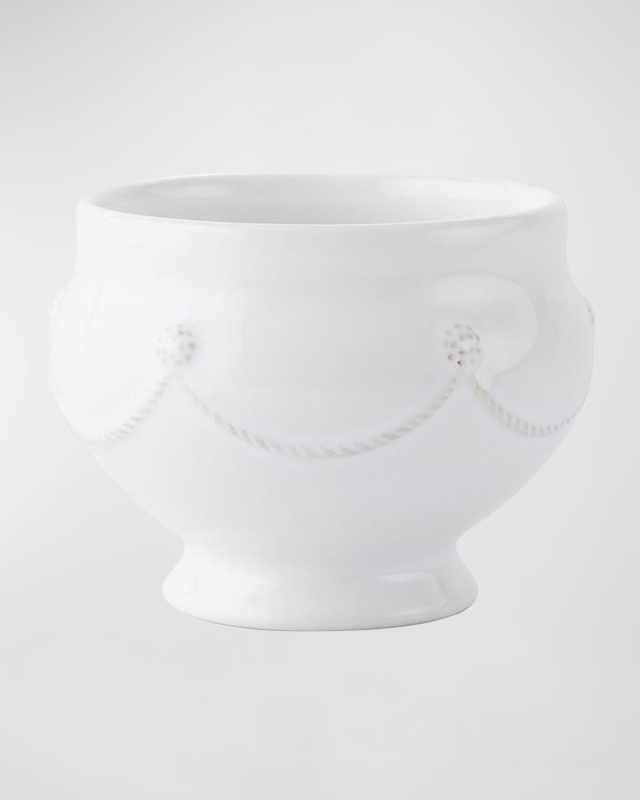 Berry & Thread Whitewash Footed Soup Bowl