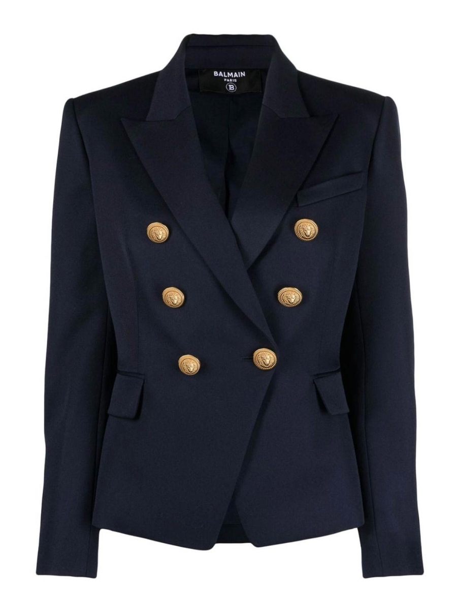 Balmain Blazer - Bleu