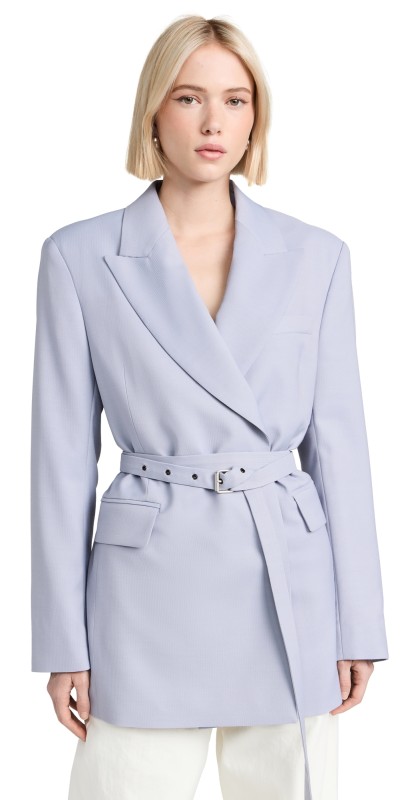 Acne Studios Double Breasted Blazer Dusty Lilac