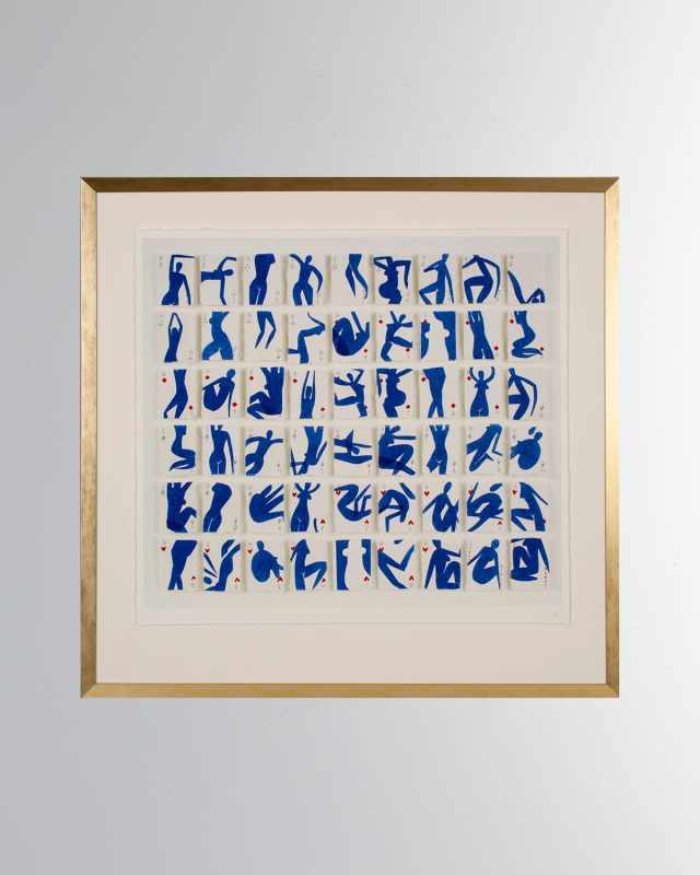 "A Pack of Blue Dancers" Wall Art