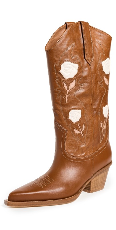 Paris Texas Rosalia Heel Boots Cuoio