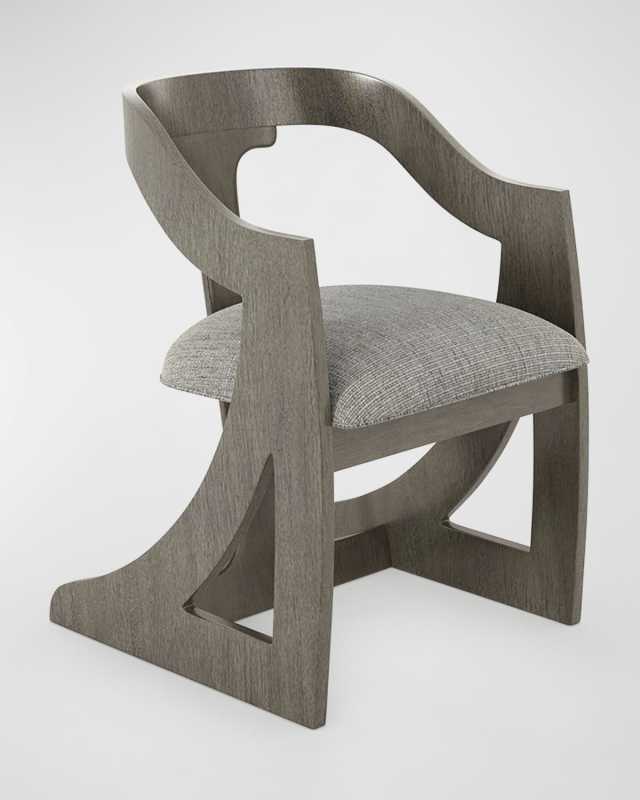 Cresent Barrel Dining Chair