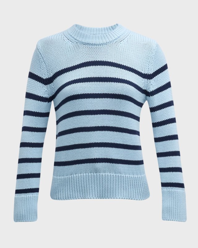 Alise Striped Cotton Sweat