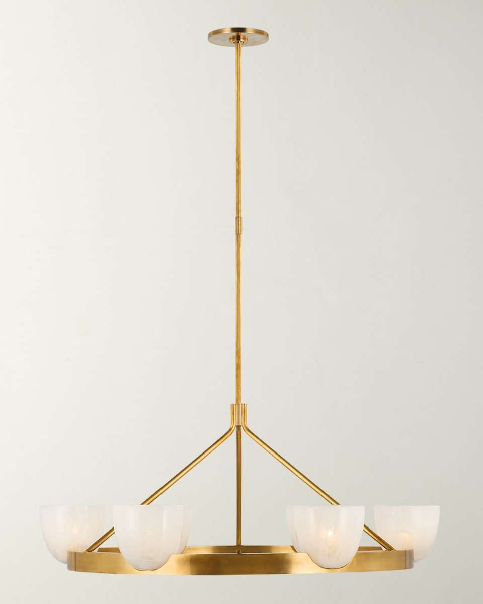 Carola Large Ring Chandelier By AERIN