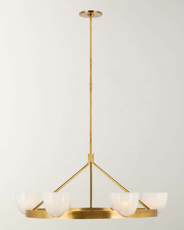 Carola Large Ring Chandelier By AERIN