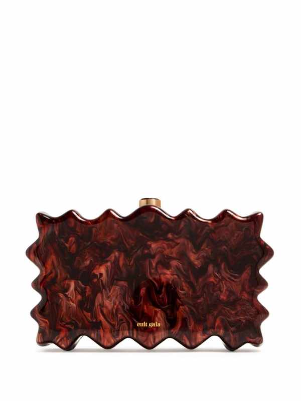 Paloma marbled clutch bag