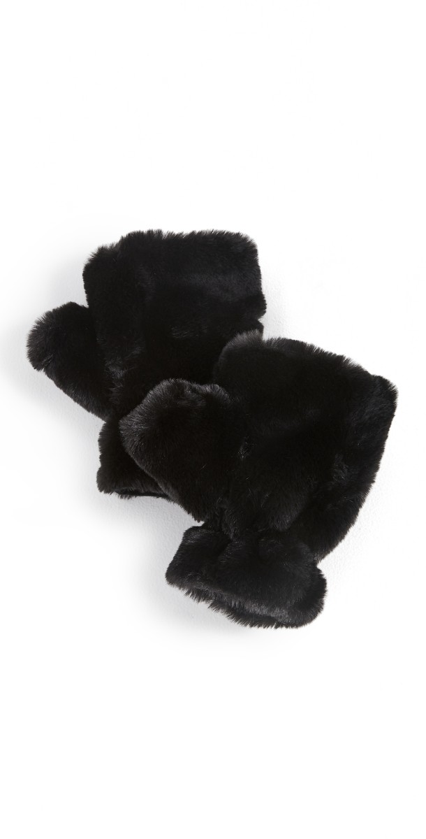 Apparis Ariel Fingerless Gloves Noir