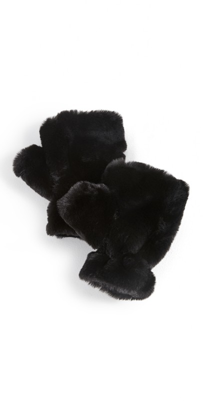Apparis Ariel Fingerless Gloves Noir