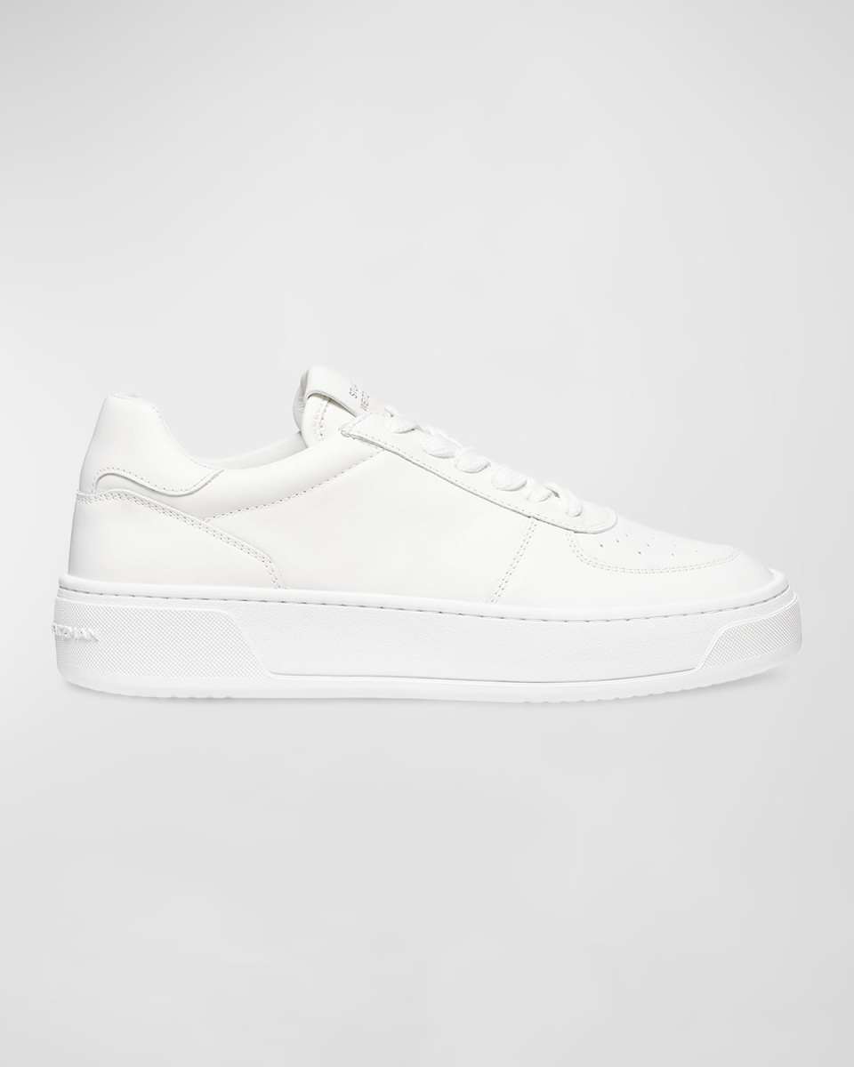 Leather Courtside Low-Top Sneakers