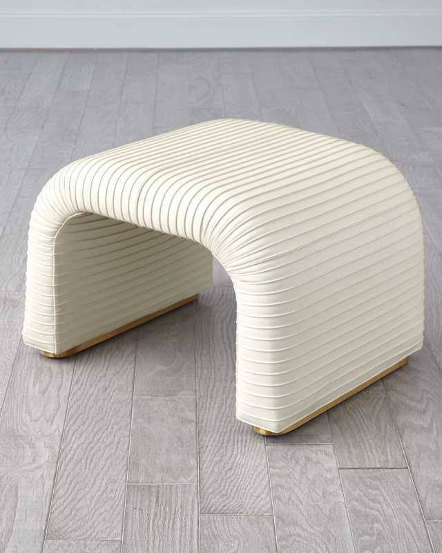 Cade Leather Stool