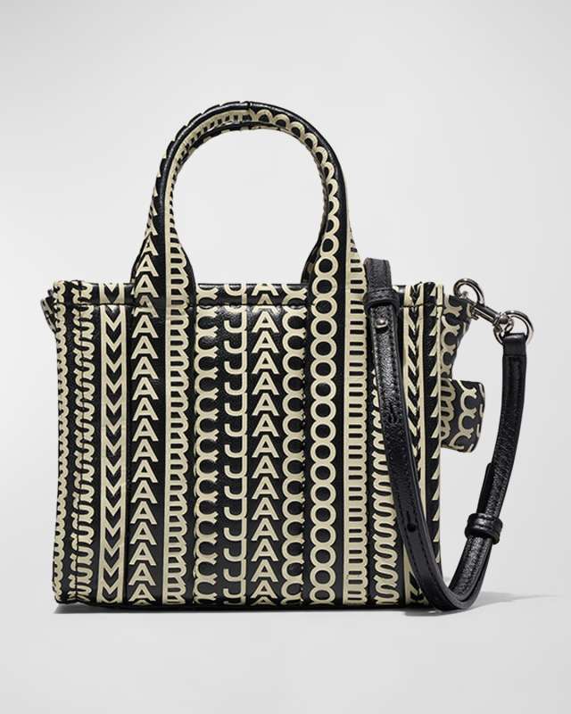 The Monogram Leather Crossbody Tote Bag