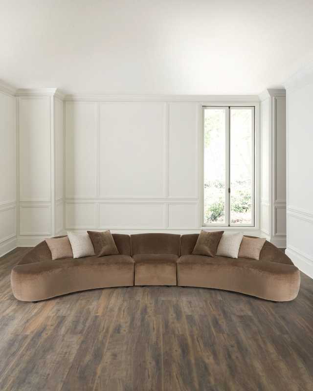 Calder 3-Piece Curved Sectional