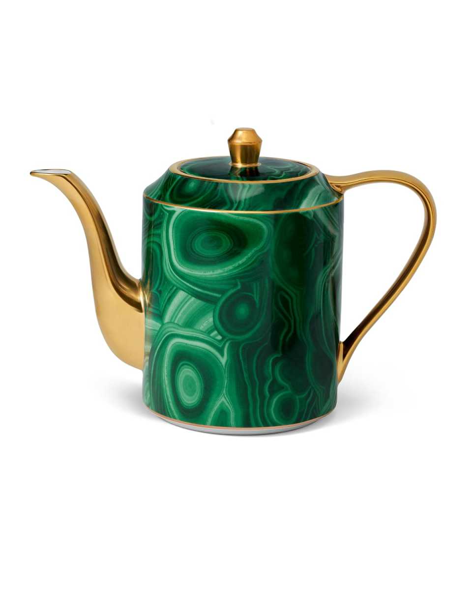 Malachite Tea Pot