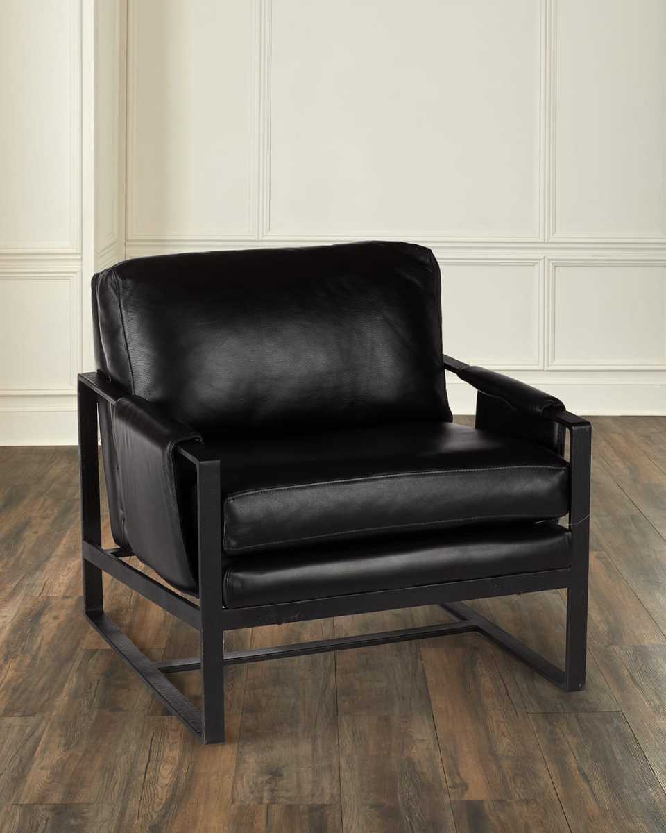 Collins Leather Club Chair