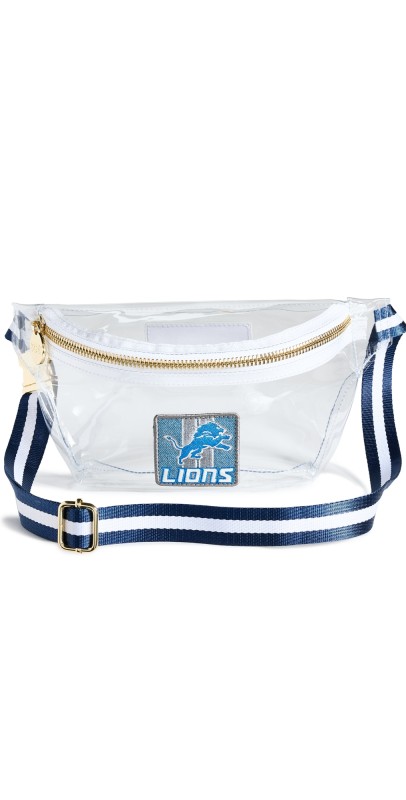 Stoney Clover Lane Lions Clear Fanny Pack Navy/Whit