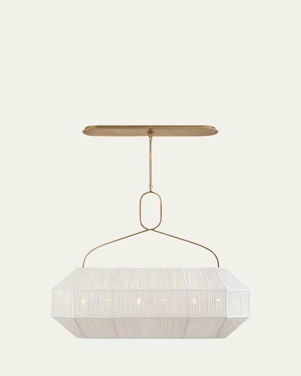 Forza Medium Gathered Linear Lantern By Kelly Wearstler