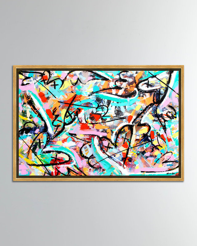 Graffiti Love Giclee by Tiago Magro