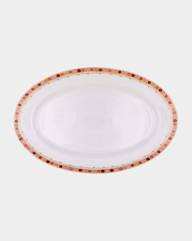 Syracuse Rose Oval Platter