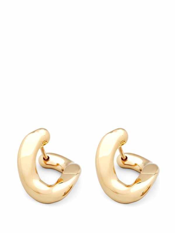 silver Dean hoop earrings