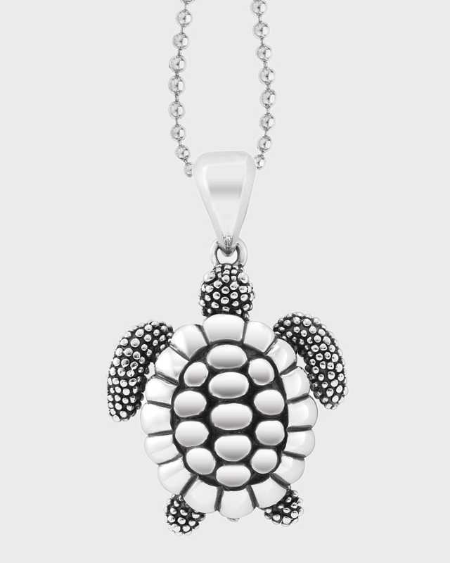 Rare Wonders Sea Turtle Pendant Necklace