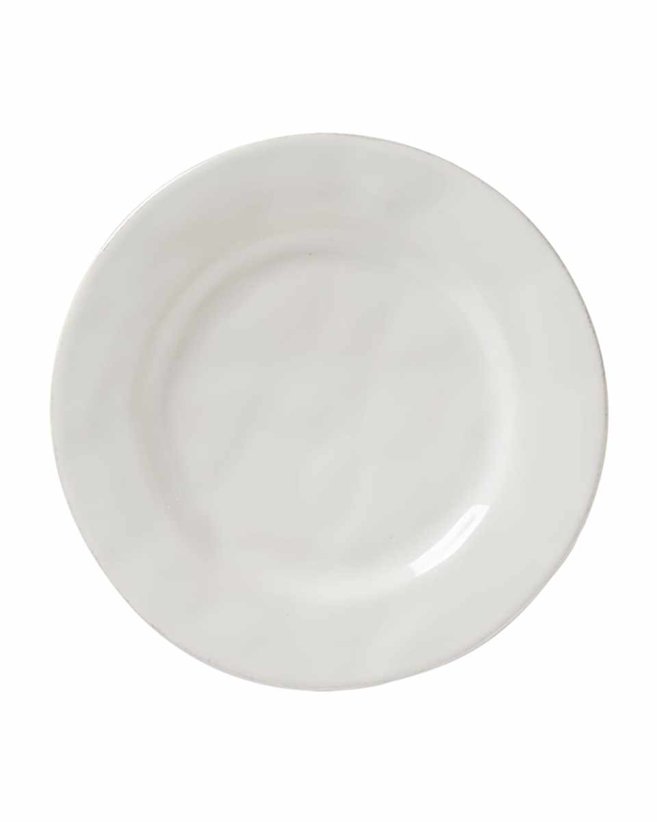 Puro Side/Cocktail Plate - Whitewash