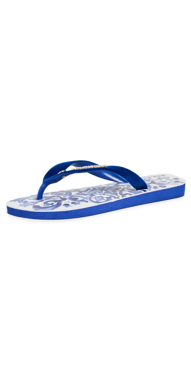 Havaianas Havaianas X Dolce & Gabbana Flip Flops Marine Blue