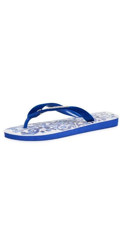 Havaianas Havaianas X Dolce & Gabbana Flip Flops Marine Blue
