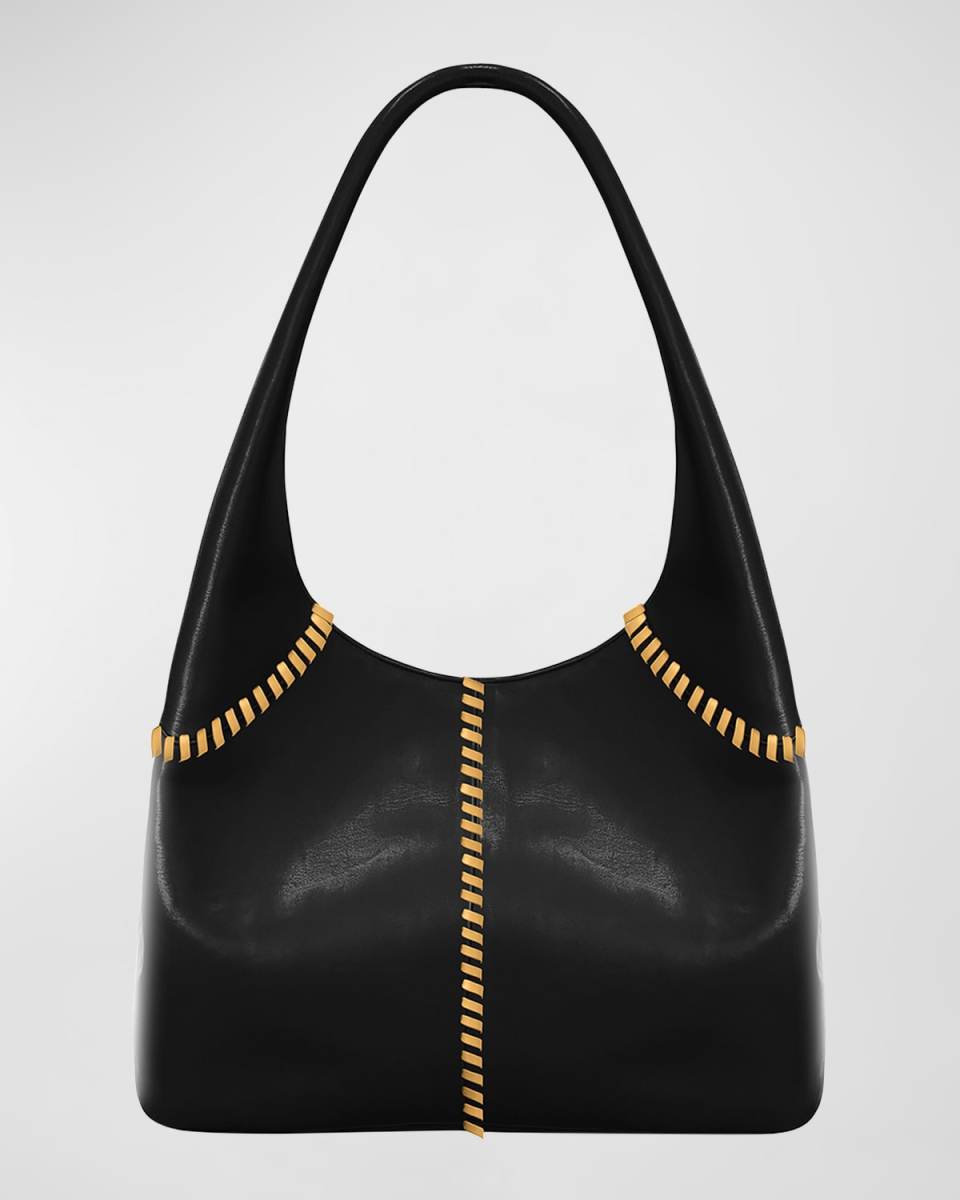 Ninfa Woven Eco-Fabric Shoulder Bag