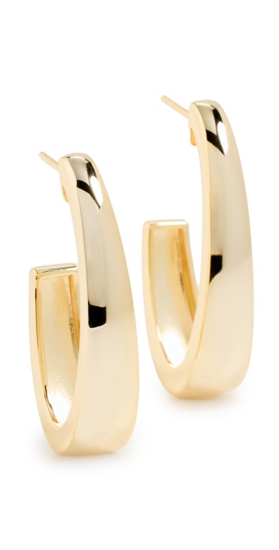 V. BELLAN Simone Hoops Yellow Gold