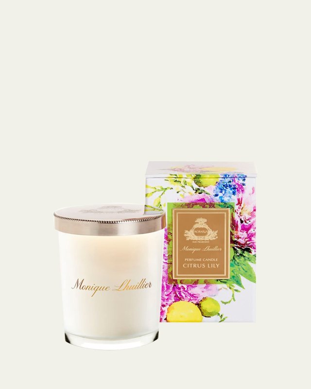 Monique Lhuillier Citrus Lily Perfume Candle, 7 oz.