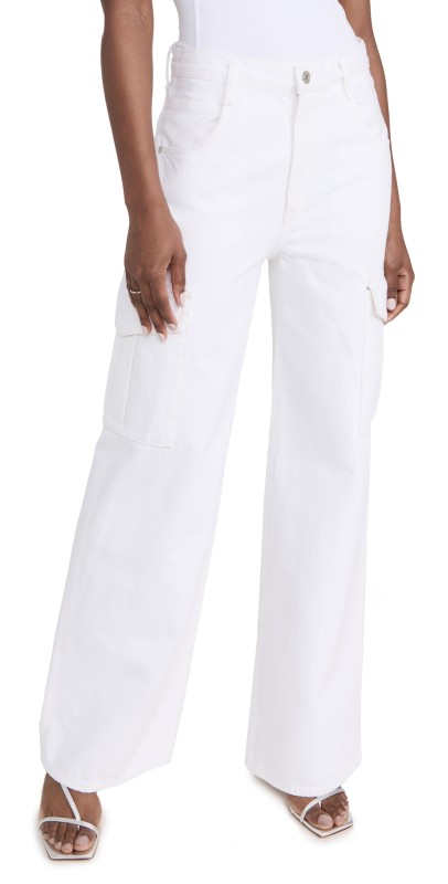 AGOLDE Minka Cargo Jeans Milkshake