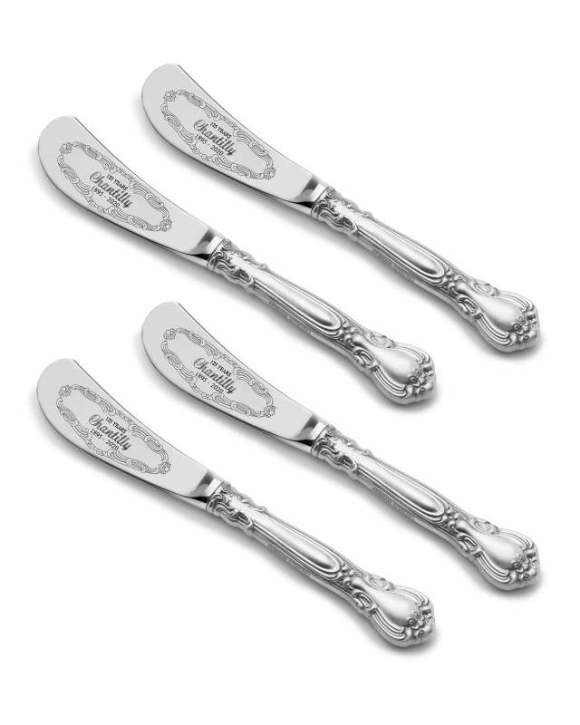Chantilly Anniversary Spreaders, Set of 4