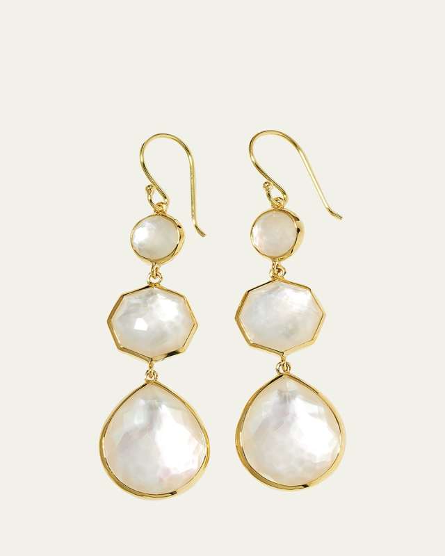 Small Crazy 8's Earrings in 18K Gold