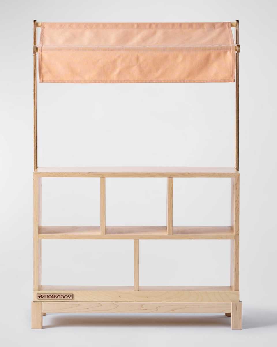 Kid's Wooden Market Stand