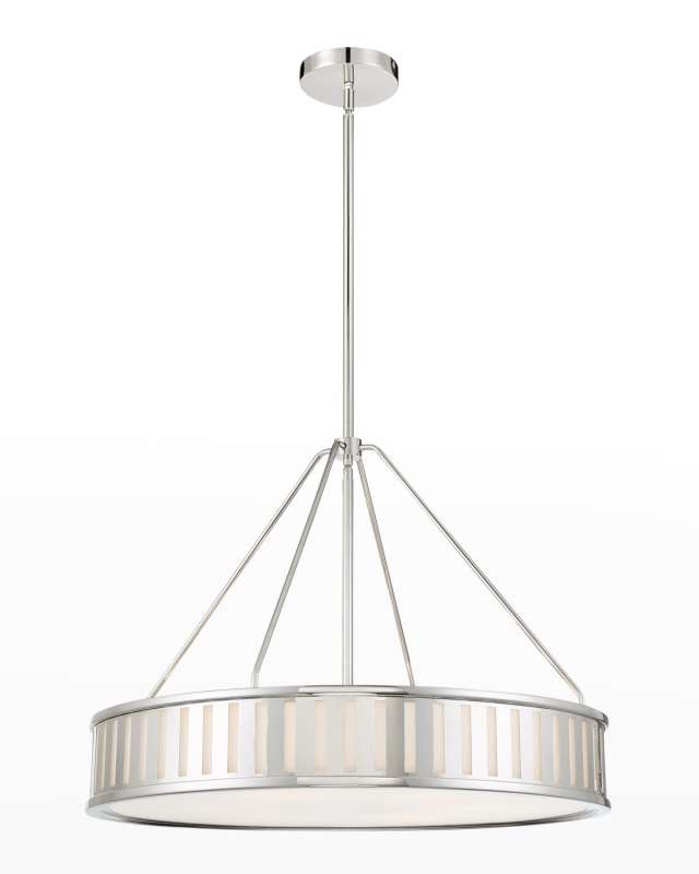 Kendal 6-Light Polished Nickel Chandelier
