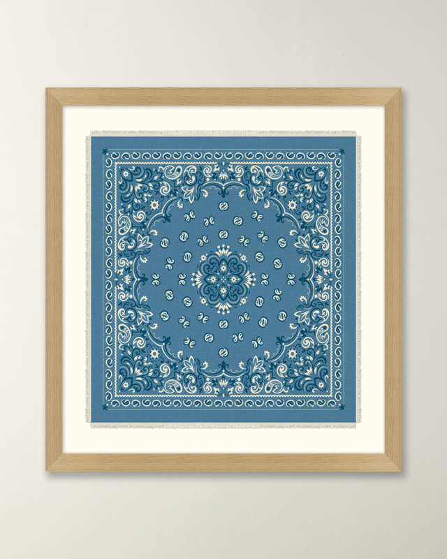 "Bandana Collection 2" Framed Giclee