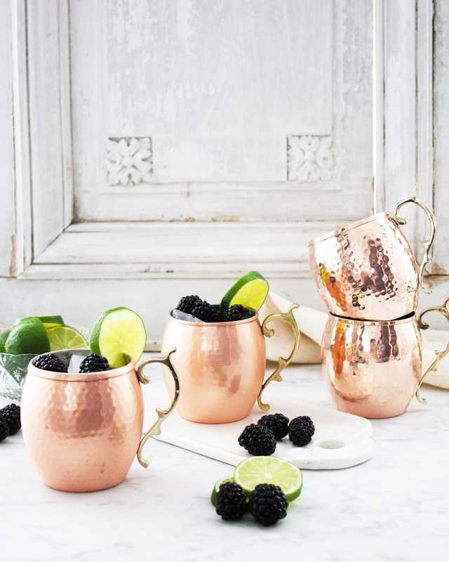 Vintage-Inspired Mugs, Set of 4