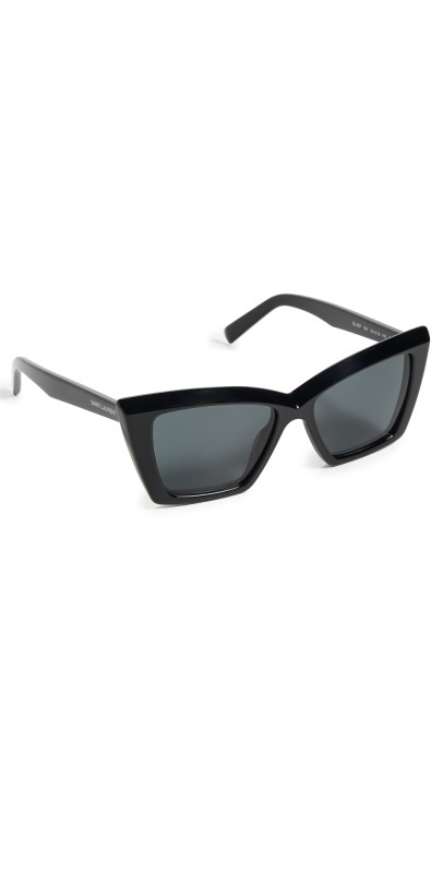 Saint Laurent SL 657 Sunglasses Black-Black-Black