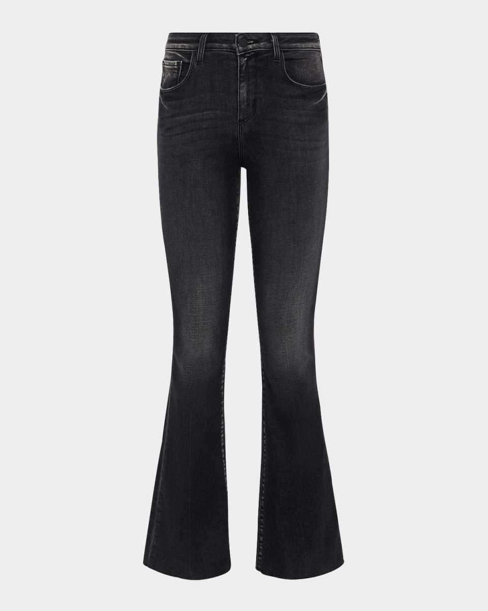 Sera High Rise Sneaker Flare Jeans