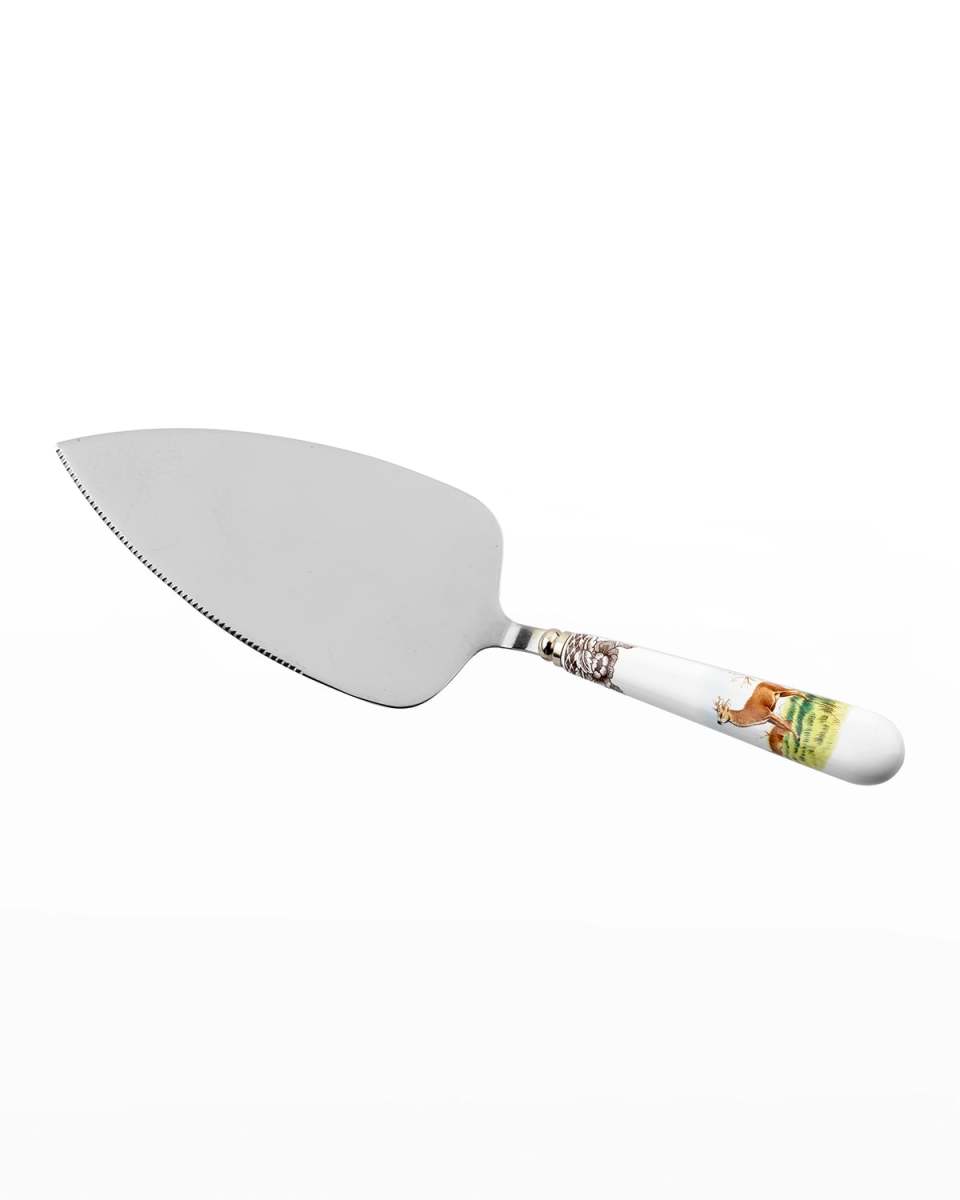 Woodland Deer Cake Knife Server
