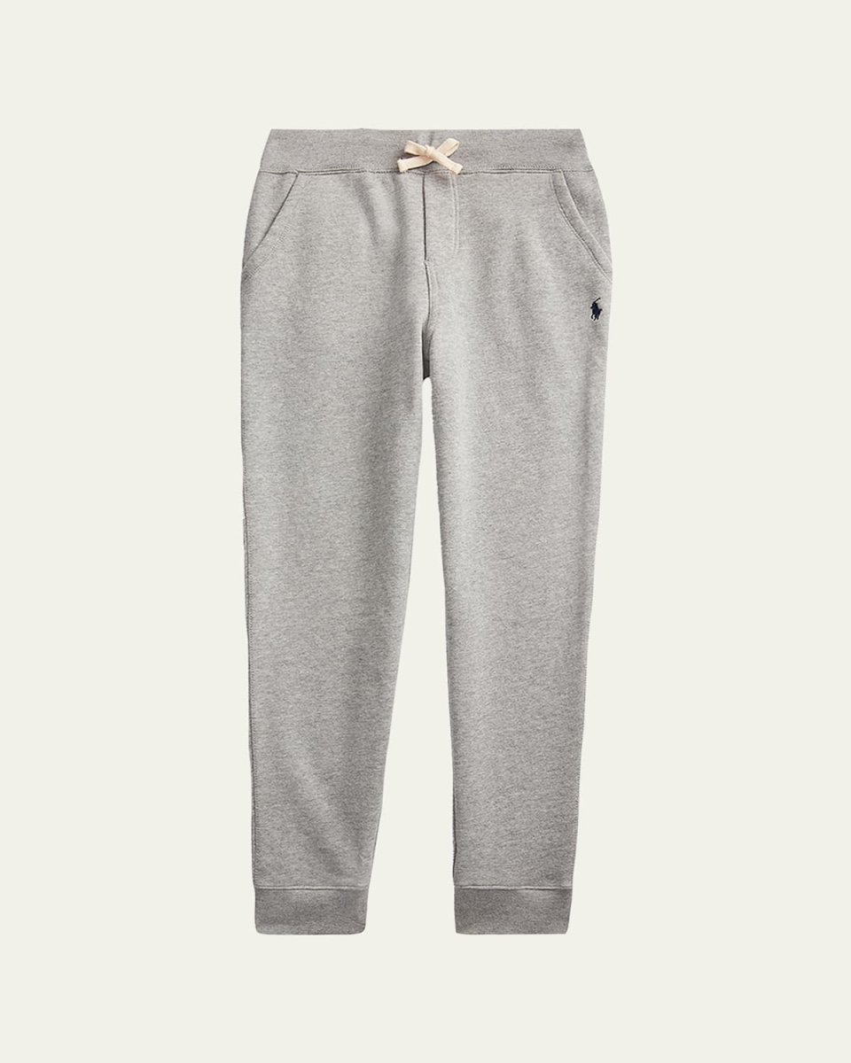 Boy's Fleece Jogger Pants, Size S-X