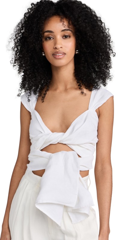 Mie Rio Top White